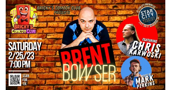Brent Bowser at Bricky's Comedy Club