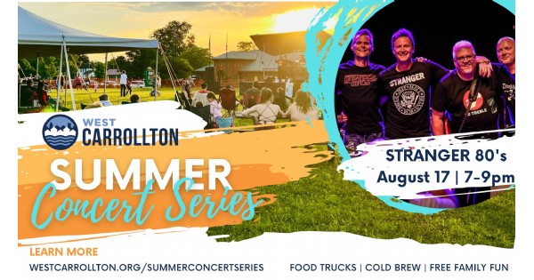 West Carrollton Summer Concert - Stranger 80's Band