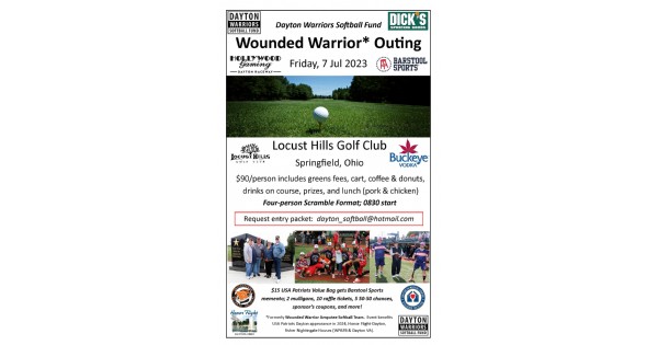 Wounded Warrior Softball Golf Outing