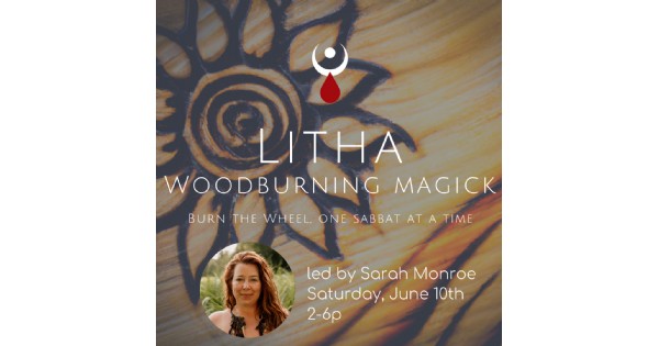 Wooden Wheel Burning - Litha - W/ Sarah