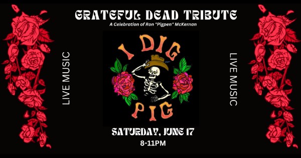 Grateful Dead Cover Band - I Dig Pig - Live at the Griffin