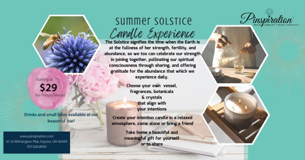 Summer Solstice Candle Making