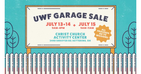 UWF Annual Community Garage Sale