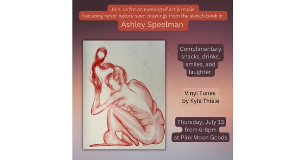 An Evening of Art & Music with Ashley Speelman and DJ RIPOOG