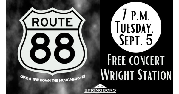 Free Concert at Wright Station:Route 88