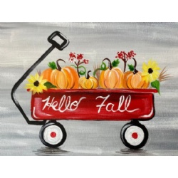 Paints & Pints - Fall Wagon
