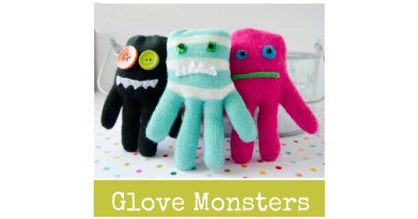 Kids Craft - Glove Monster