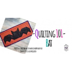 Quilting 101 - Bat Block