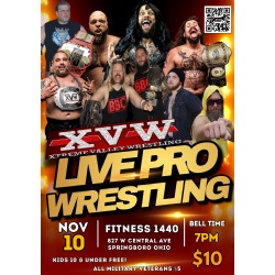 Live Pro Wrestling As Seen On TV! Fun For The,Whole Family