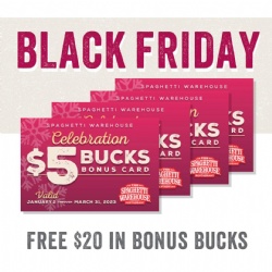 Black Friday Savings at the Warehouse are back!