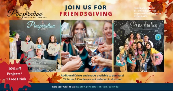Friendsgiving Celebration With Mimosa & Treats! Small Business Saturday