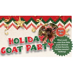 Holiday Goat Party