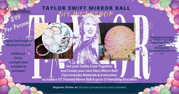 Taylor Swift Birthday Celebration! Music, Mirrorball & Bracelets