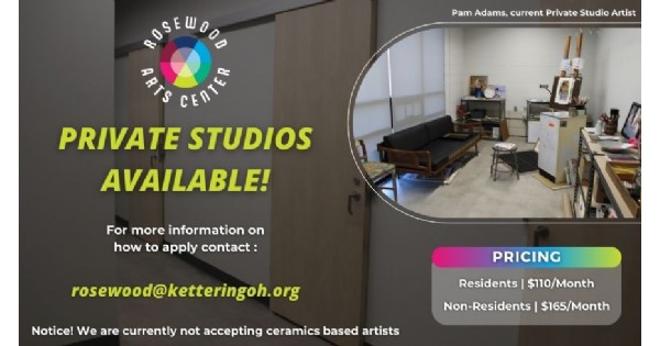Private Artist Studios at Rosewood Arts Center