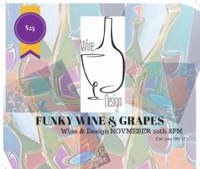 Wine & Design- Funky Wine & Grapes