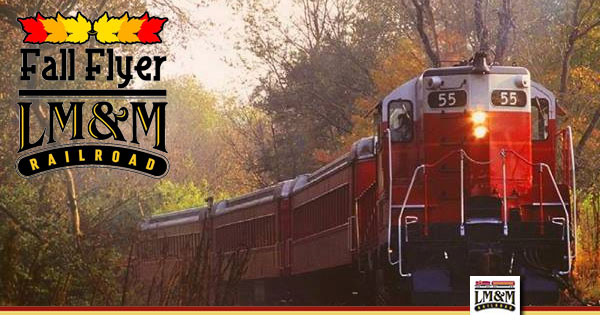 Fall Harvest Flyer at LM&M Railroad