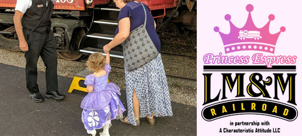 Princess Express at the LM&M Railroad