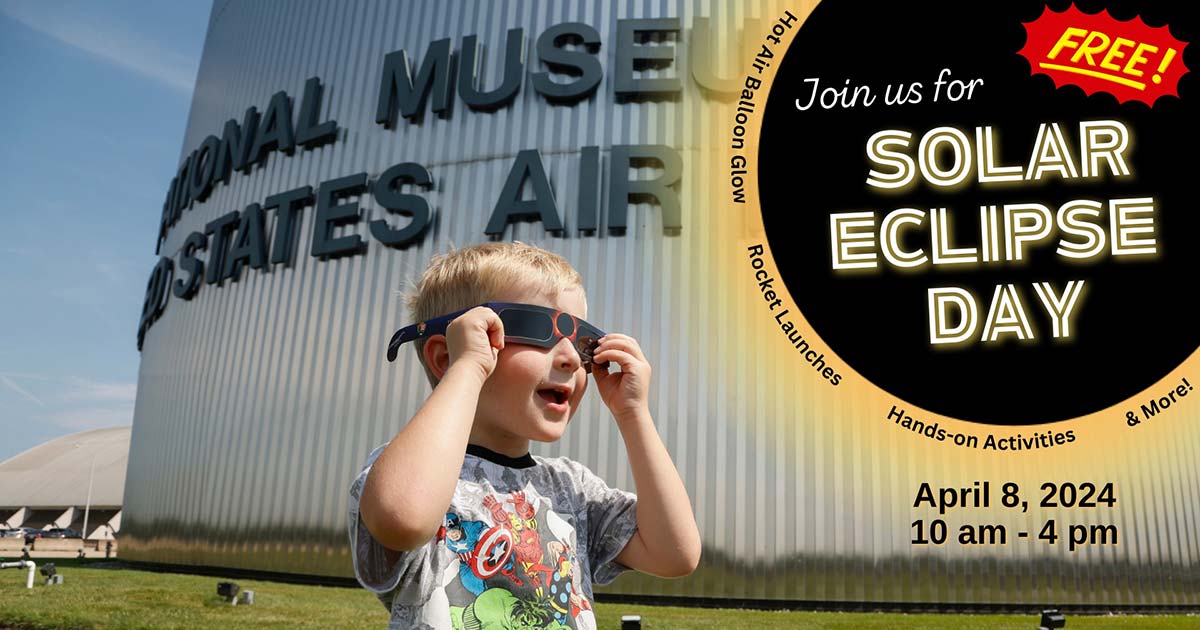 Solar Eclipse Day at the National Museum of the USAF