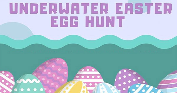 Underwater Easter Egg Hunt