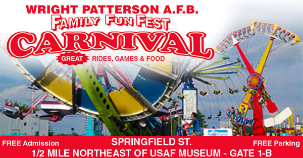 Wright Patterson AFB Family Fun Fest Carnival