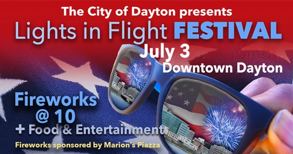 City of Dayton Lights in Flight Fireworks Festival