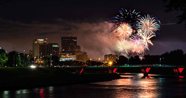 City of Dayton Lights in Flight Fireworks