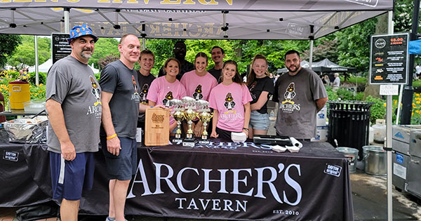 Archers at Wing Fest