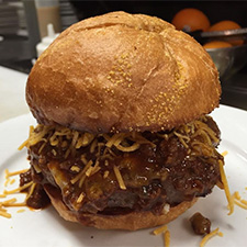 Wheat Penny Celebrates Buckeye's -vs- the Duck's With Buckeye Burger