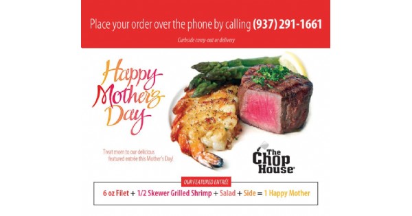 Chop House Mother's Day curbside or delivery