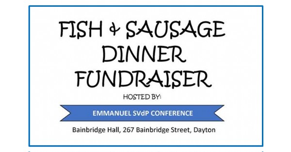 St. Vincent DePaul - Emmanuel Fish or Sausage Dinner Carryout