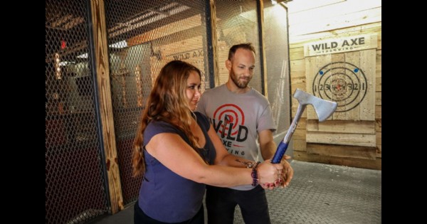 Become an Axe Master at Wild Axe Throwing