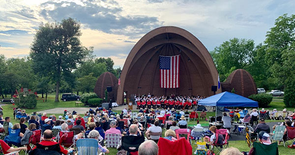 The Americana Concert at Stubbs Park in Centerville