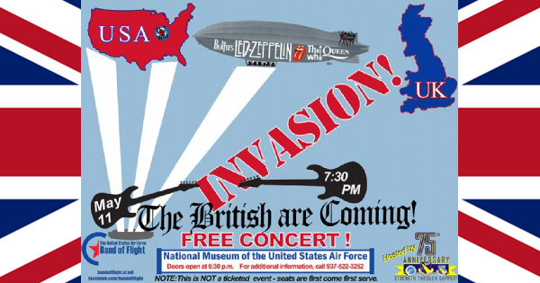 British Invasion - Free Concert with the U.S. Air Force Band of Flight