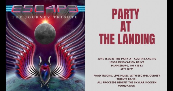 Party at the Landing and Food Truck Frenzy with ESC4P3 Journey Tribute