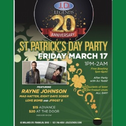St. Patrick's Day Party with Rayne Johnson