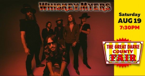 Whiskey Myers at The Great Darke County Fair