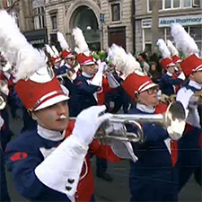 Watch: UD perform at St. Patrick's Day Festival in Dublin, Ireland