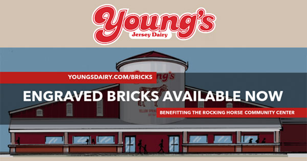 Reserve a brick at the new Young's Dairy Store