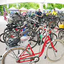 Bike to work day at Riverscape