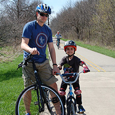 Explore the region’s bike trails, play games, win prizes during Metroparks Virtual Bike Month