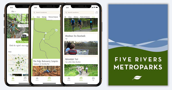 Five Rivers MetroParks launches new mobile app