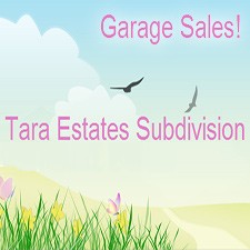 Tara Estates Subdivision Garage Sale