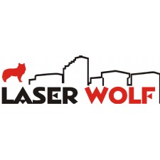 Laser Wolf Engraving