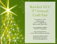 Hawker UCC 3rd Annual Craft Fair