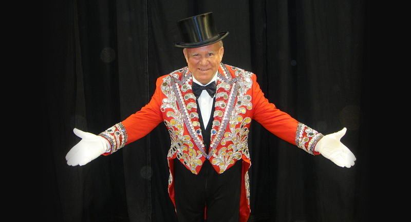 Ringmaster at the Antioch Shrine Circus