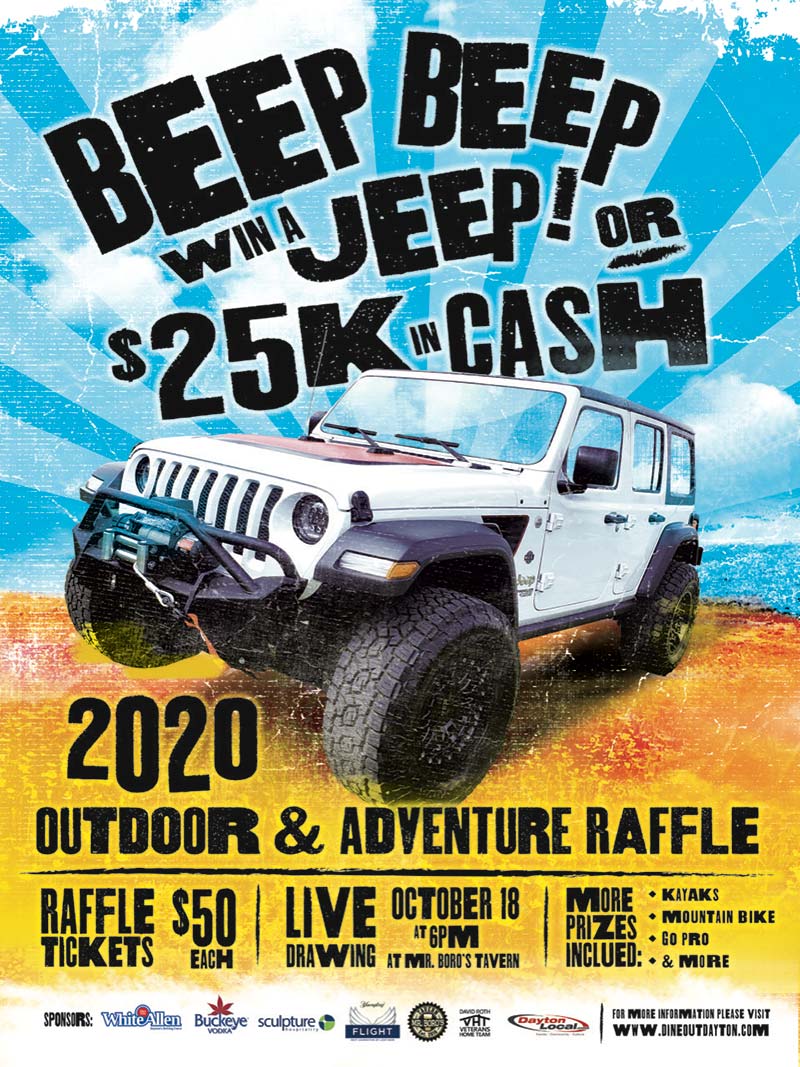 BEEP, BEEP Win a Jeep Outdoor Adventure Raffle 2020