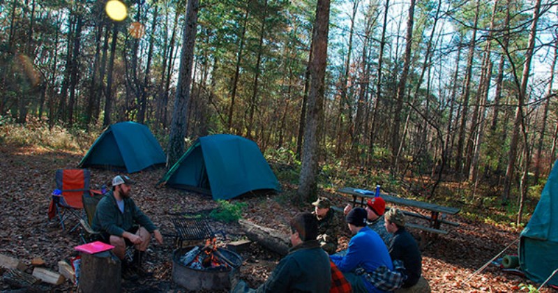 Camping at Twin Creek MetroPark