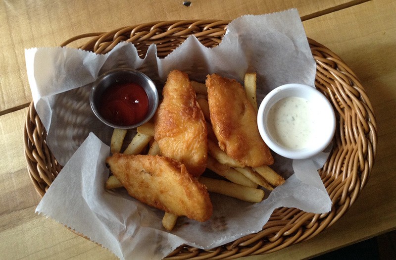 Fish and Chips at Carillon Brewing Co