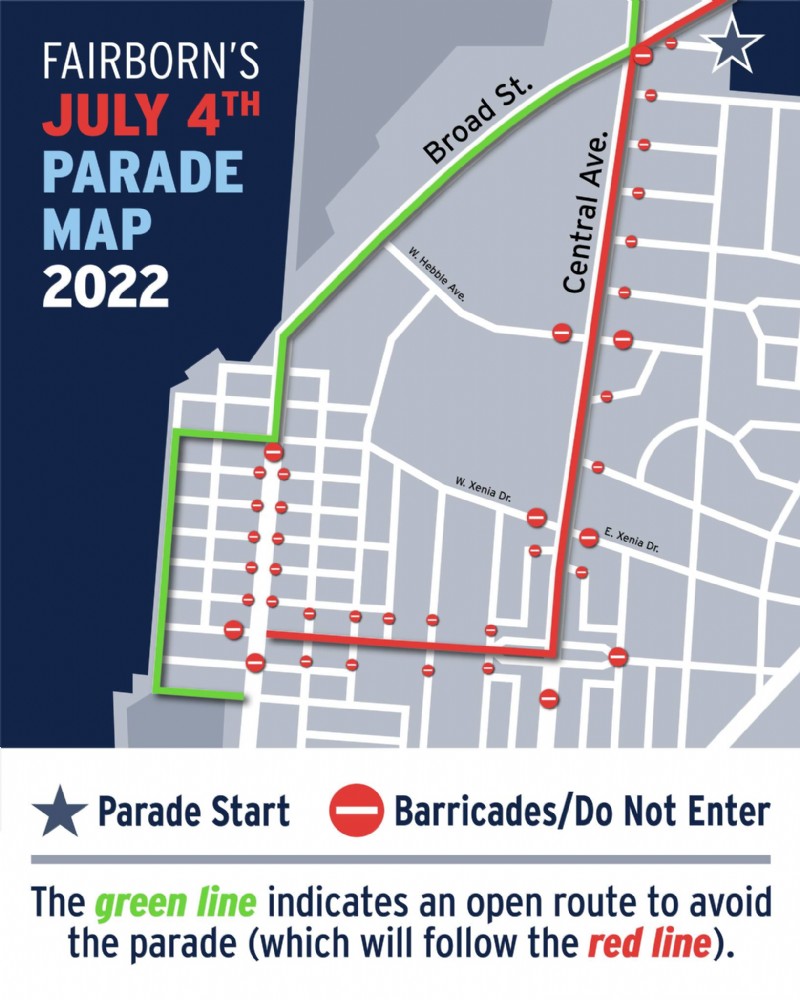 Fairborn July 4 Parade 2022