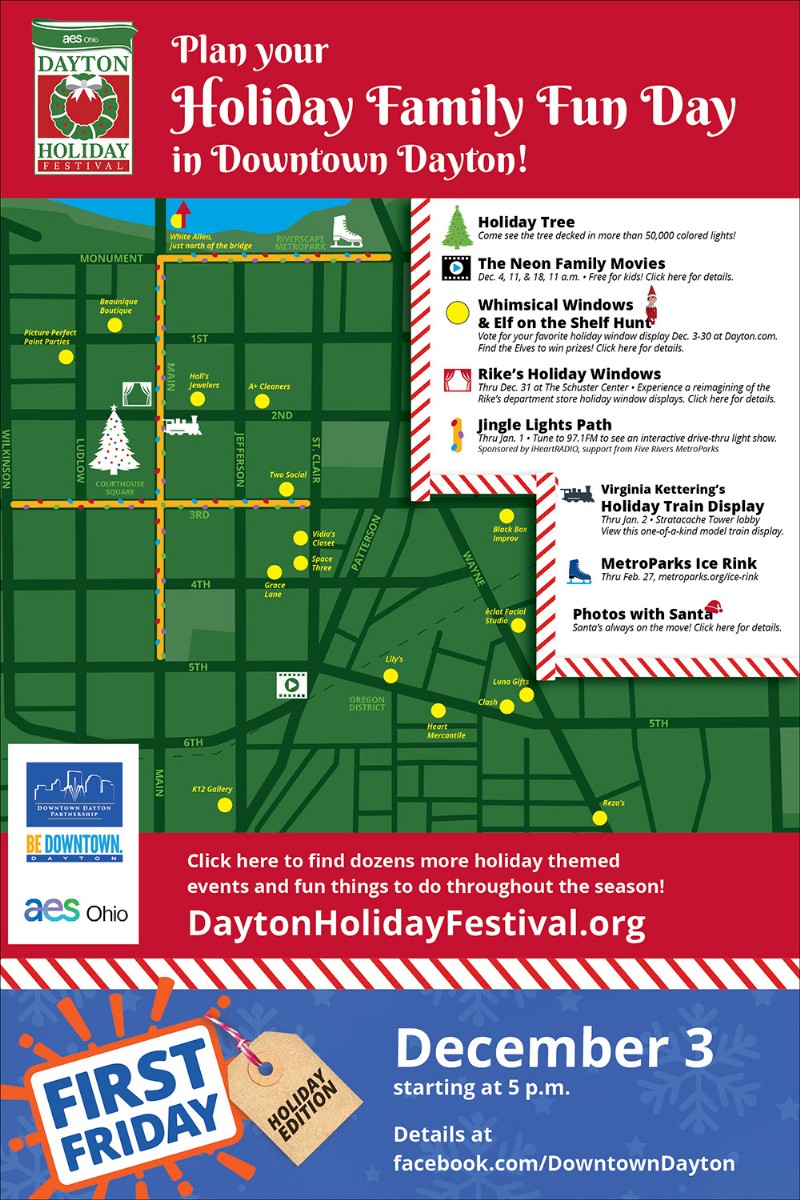 Dayton Holiday Festival Family Weekends 2021